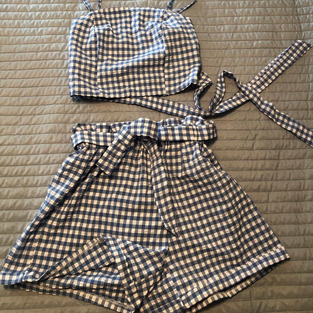 Vintage Checkered 2 piece